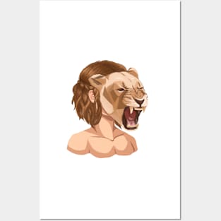 Lioness Posters and Art